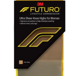 Compression Stocking 3M™ Futuro™ Energizing Knee High Medium Nude Closed Toe