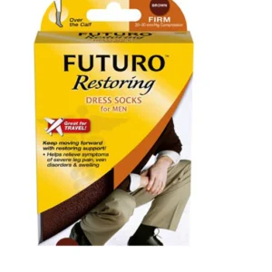 Compression Socks 3M™ Futuro™ Knee High Large Black Closed Toe