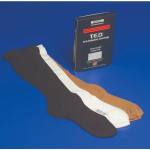 Anti-embolism Stocking T.E.D.™ Knee High Small / Regular Beige Closed Toe
