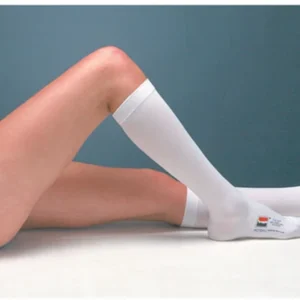 Anti-embolism Stocking T.E.D.™ Knee High 3X-Large / Regular White Open Toe