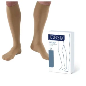 Compression Stocking JOBST® Relief® Knee High Medium Beige Closed Toe