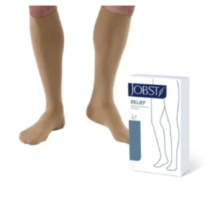 Compression Stocking JOBST® Relief® Knee High Large Beige Closed Toe