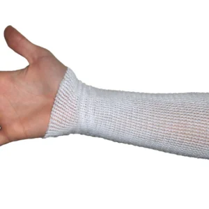 Compression Stockinette EdemaWear® Medium White Wrist to Shoulder / Foot to Groin