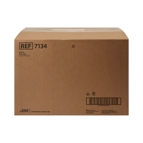 Disposable Underpad WINGS™ 23 X 24 Inch Fluff Light Absorbency - Image 3