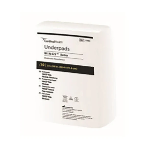 Disposable Underpad Simplicity™ Basic 23 X 36 Inch Fluff Light Absorbency