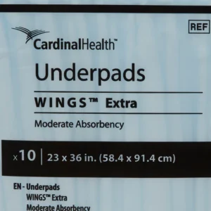 Disposable Underpad Simplicity™ Extra 23 X 36 Inch Fluff Moderate Absorbency
