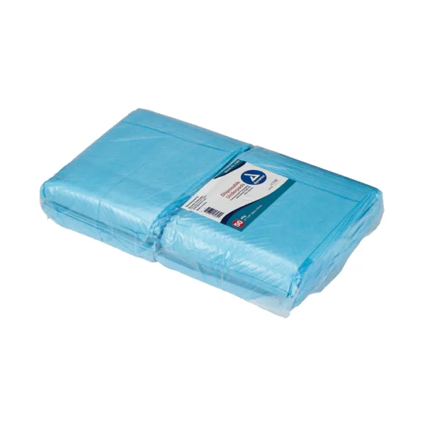 Disposable Underpad Dynarex® 23 X 36 Inch Fluff Light Absorbency - Image 2