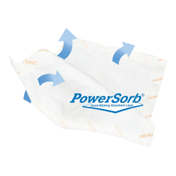 Disposable Underpad Tranquility® AIR-Plus™ 30 X 36 Inch Powersorb® Material Heavy Absorbency - Image 3