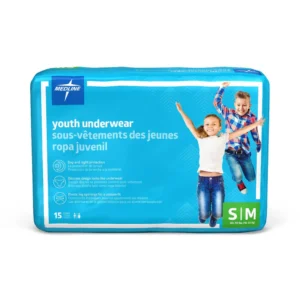 Medline Youth Protective Underwear S/L/XL